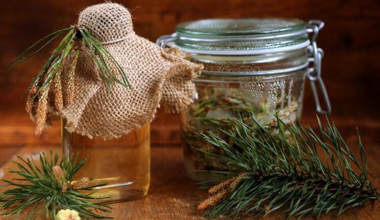 Parazitlarning qarag'ay moyilishi